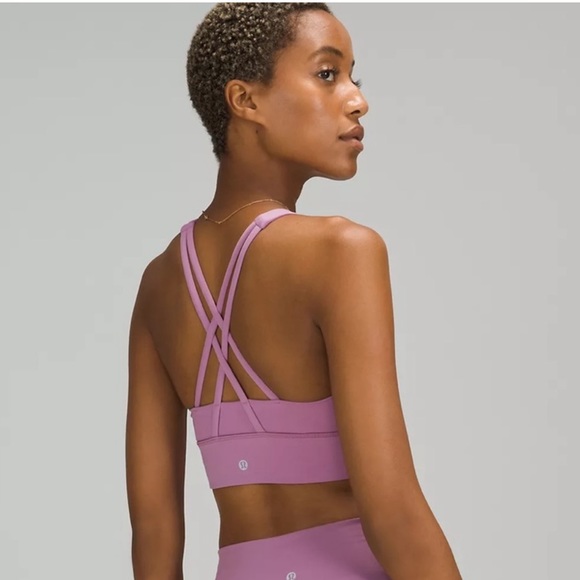 Lululemon Jubilee High-Neck Longline Tough Medium Support Energy Sports Bra| 10 - Picture 2 of 7